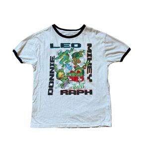 Teenage Mutant Ninja Turtles Graphic T-Shirt White Nickelodeon